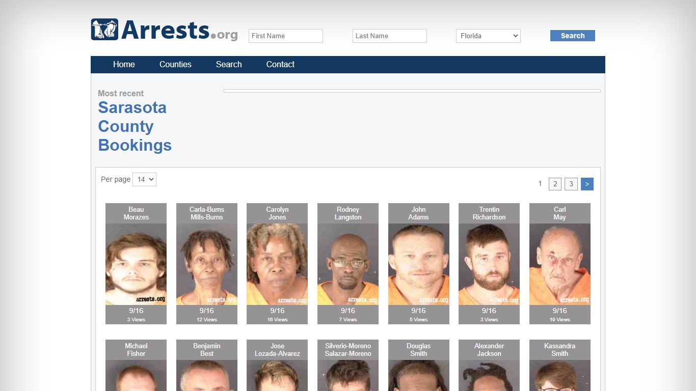 Sarasota County Arrests and Inmate Search